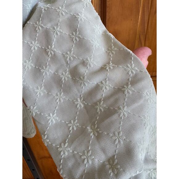 Crave Fame Long Sleeve Mesh Detail Top – Desert Sage – Size Large - NEW - Picture 5 of 10